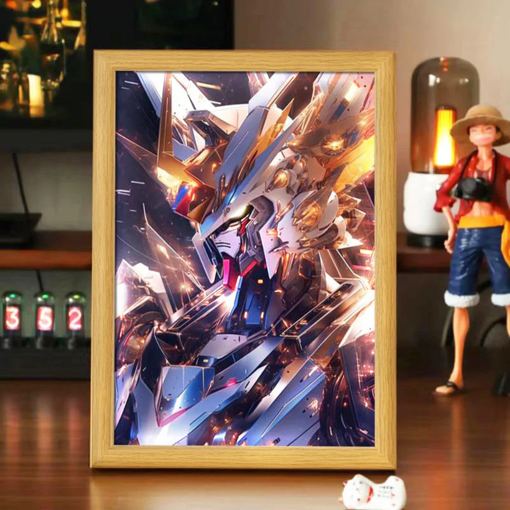 LED Transformers Light Painting Artwork Photo Frame - Various Designs