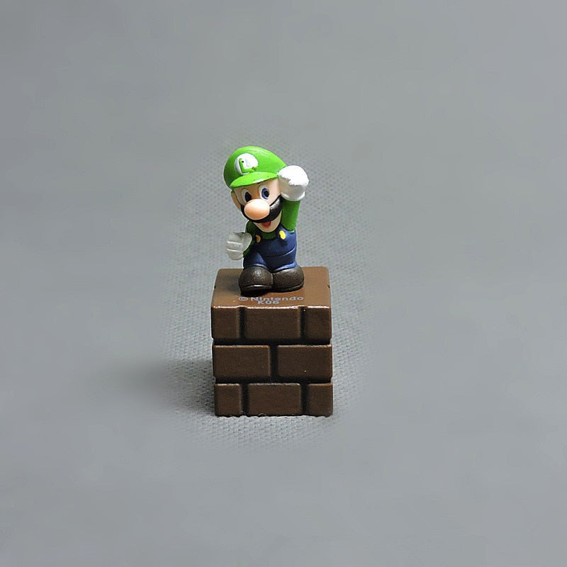 Nintendo Super Mario Action Figure Toy Scene Set