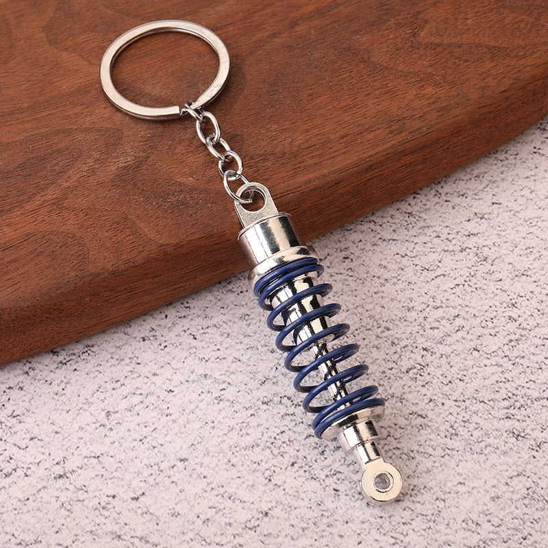 Metal Car Enthusiast Car Part Key Chains - Various Designs