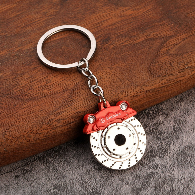 Metal Car Enthusiast Car Part Key Chains - Various Designs