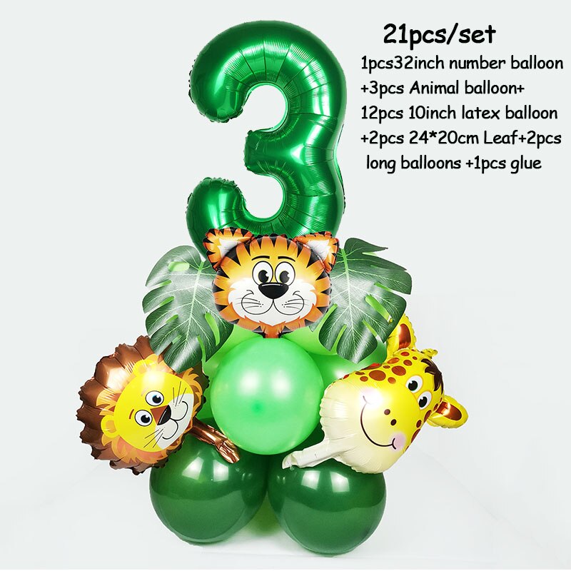 Ages 1 to 5 Childrens Animal Zoo Party Decorations - Various Theme Items