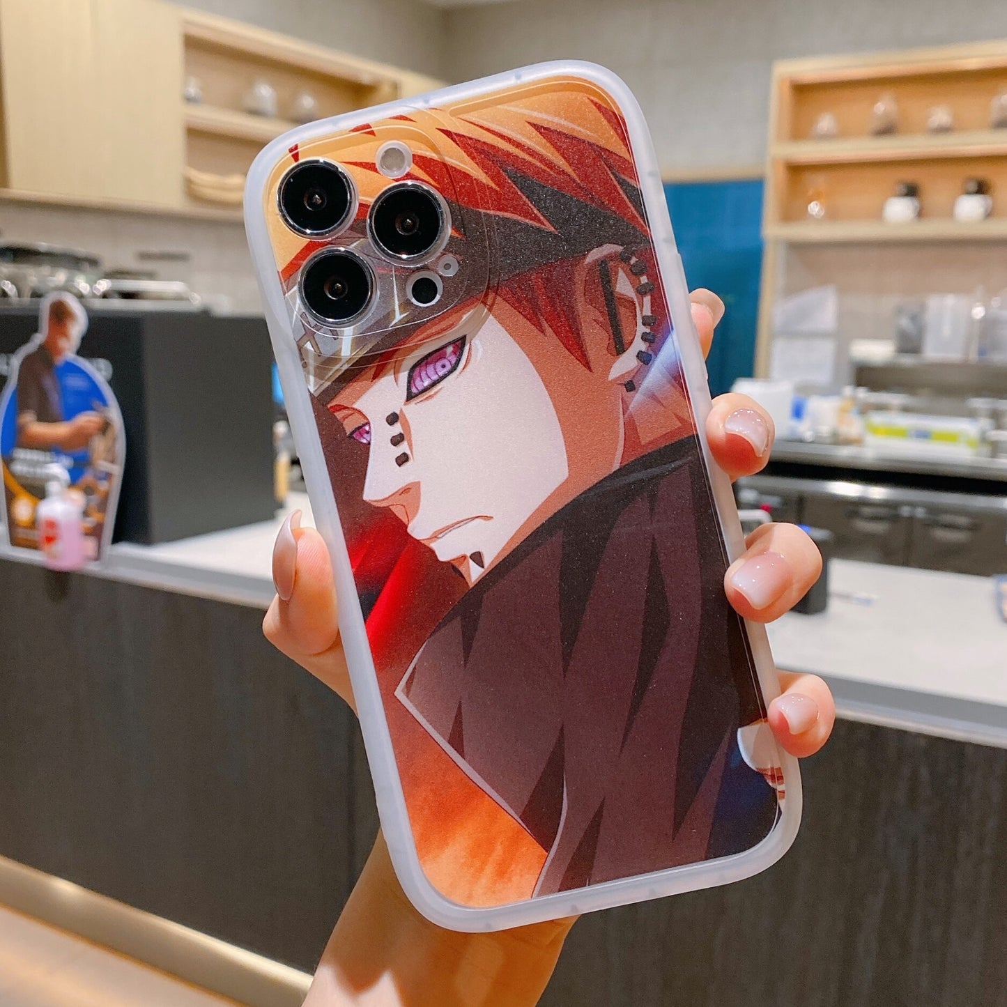 Naruto Anime Silicone Phone Case for iPhone - Various Designs and Sizes