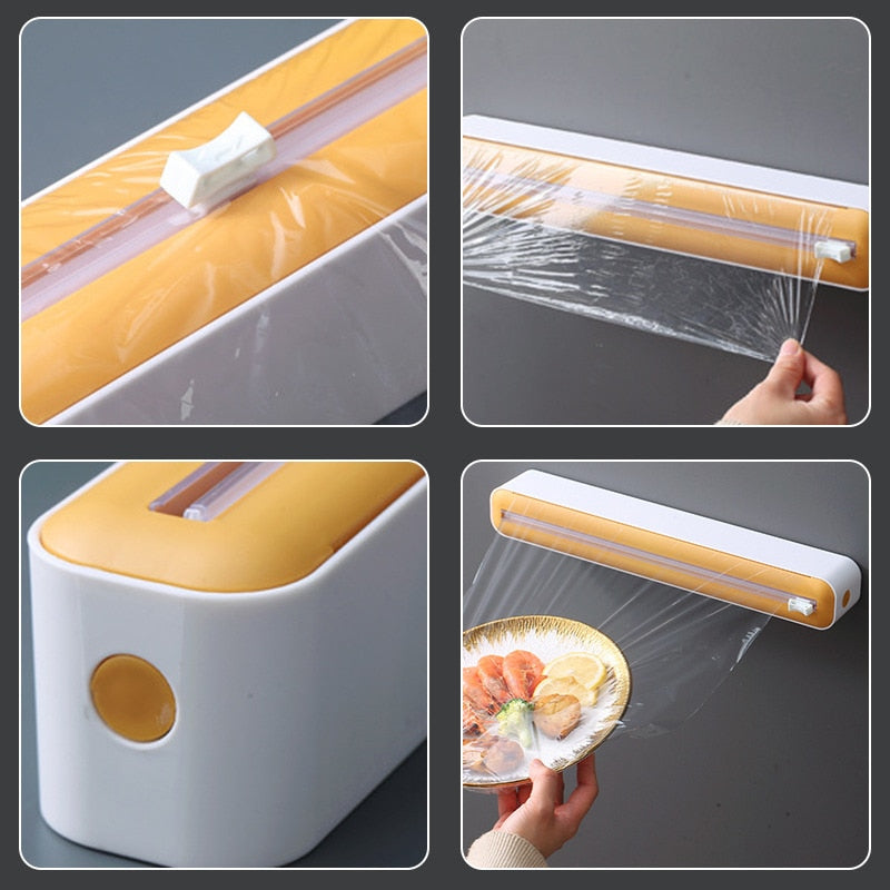 Kitchen Film / Foil Wrap dispenser & Cutter - Various Styles