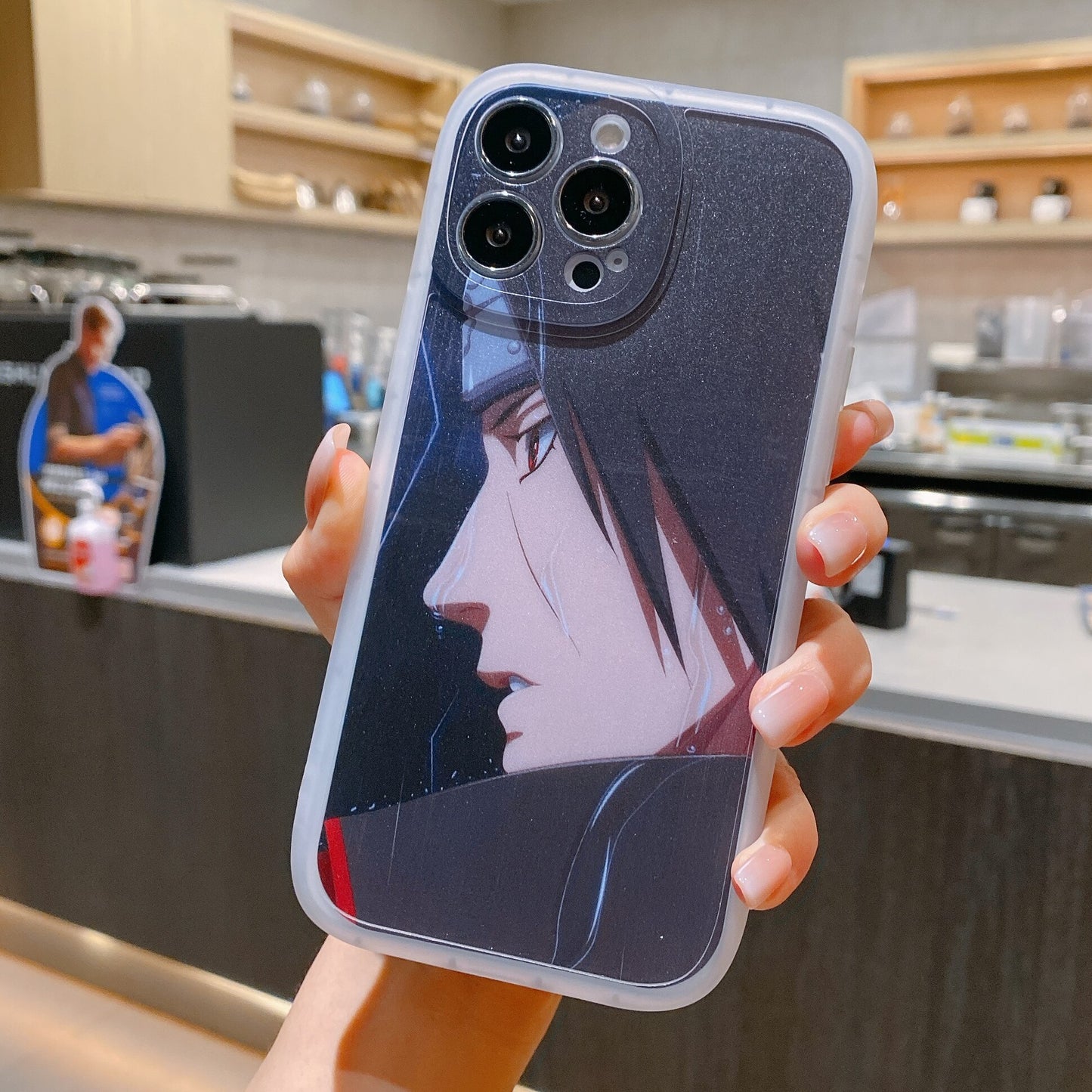 Naruto Anime Silicone Phone Case for iPhone - Various Designs and Sizes