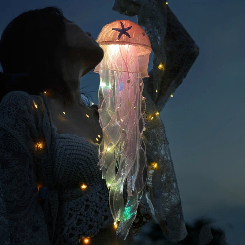 Hanging Jellyfish LED Decoration Light - Various Colours