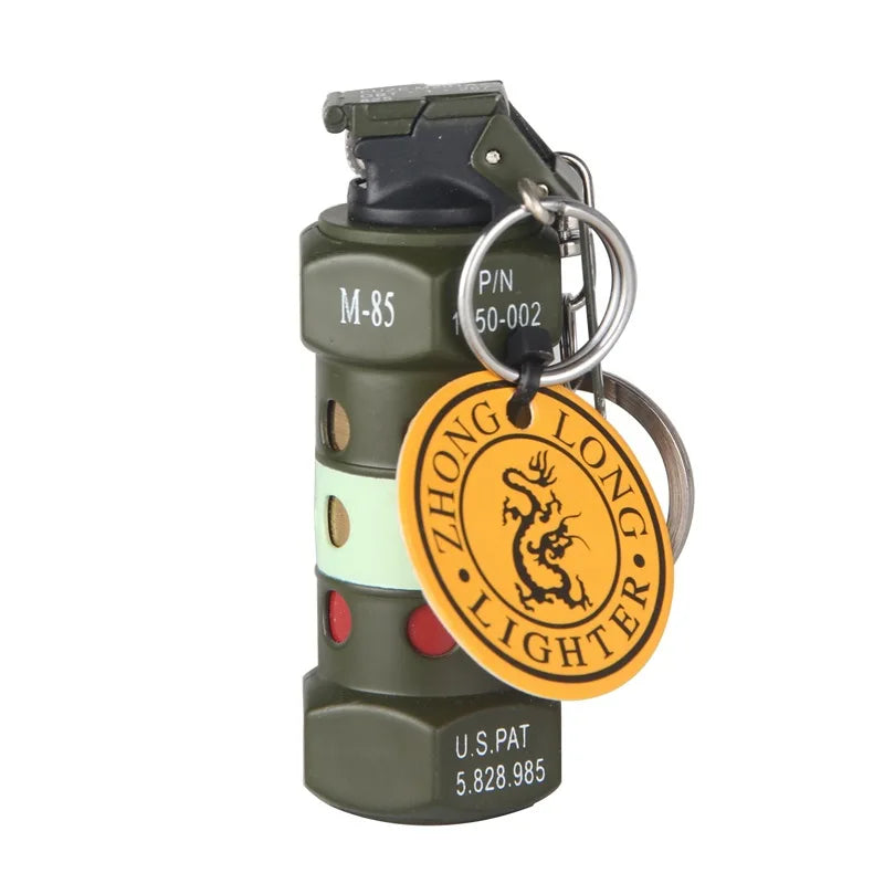 Grenade / Flashbang Design Metal Lighter