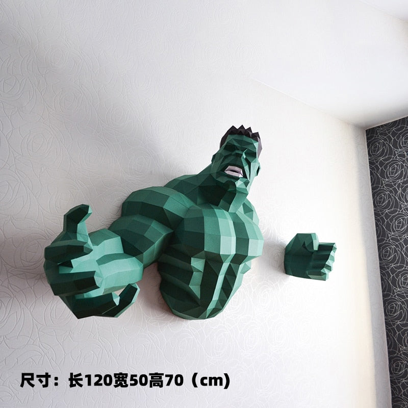 70cm Marvel Papercraft Paper Puzzle Origami Pack - DIY - Various Characters