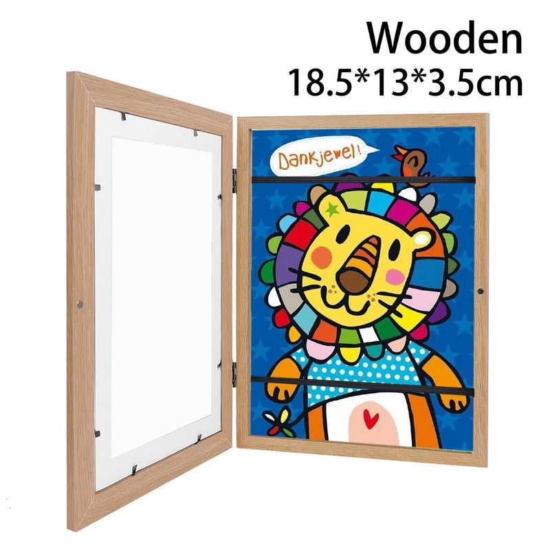 Interchangeable Picture Frame for Children's Drawings - Various Colours & Sizes