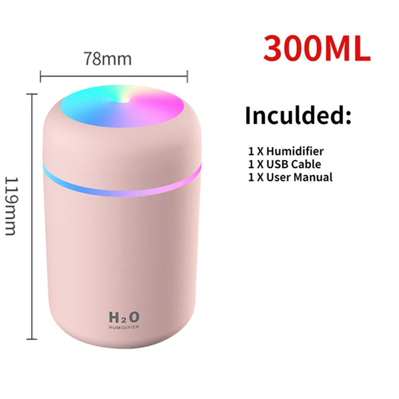 360ml Volcano Eruption Diffuser Air Humidifier with Smoke Ring