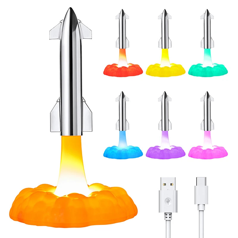 SpaceX Inspired - Starship Launch Light 24cm High