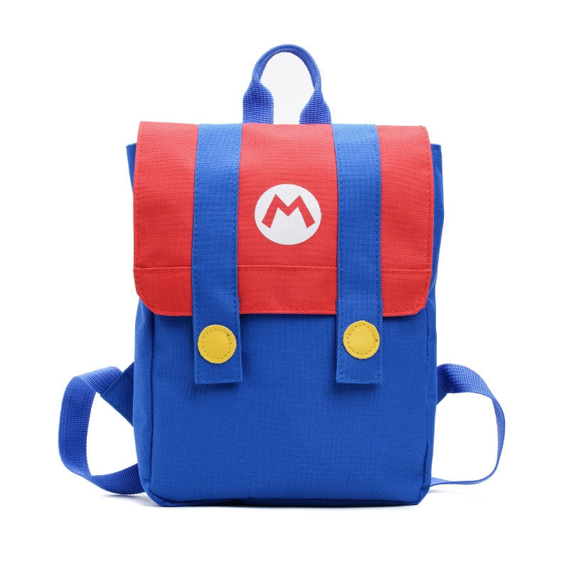 Nintendo Super Mario Children's School Backpack - Mario & Luigi