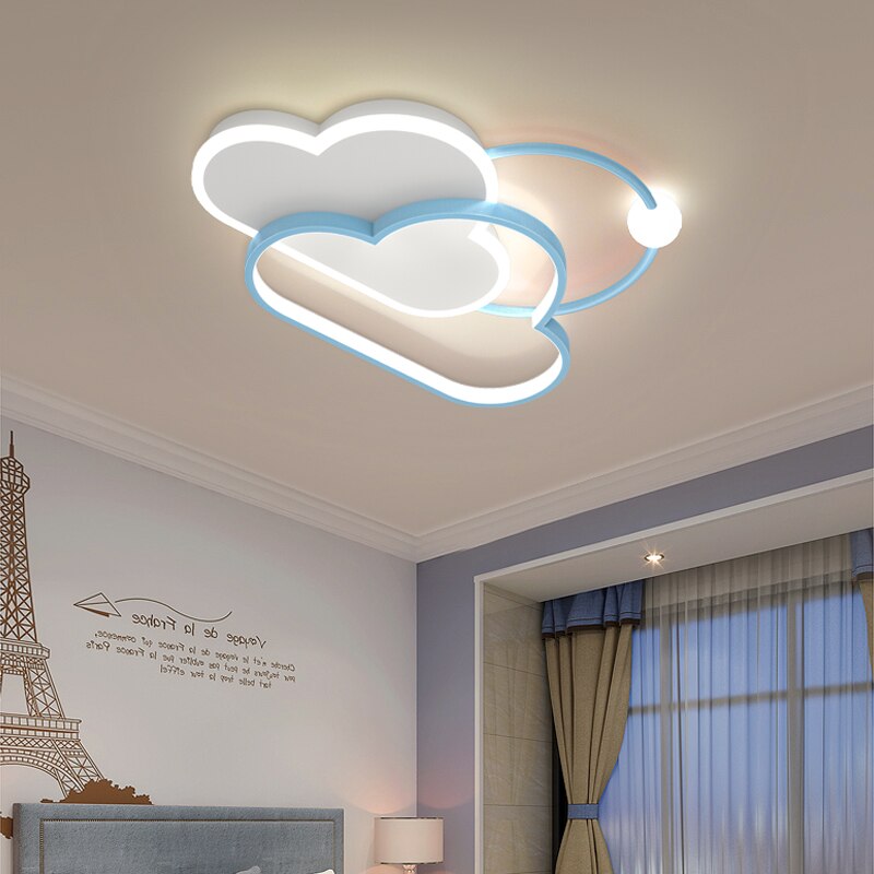 Children's Kid's LED Cloud Bedroom Ceiling Light - Various Sizes