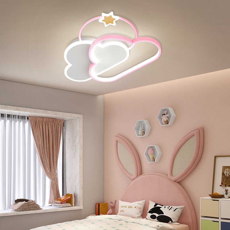 Children's Kid's LED Cloud Bedroom Ceiling Light - Various Sizes