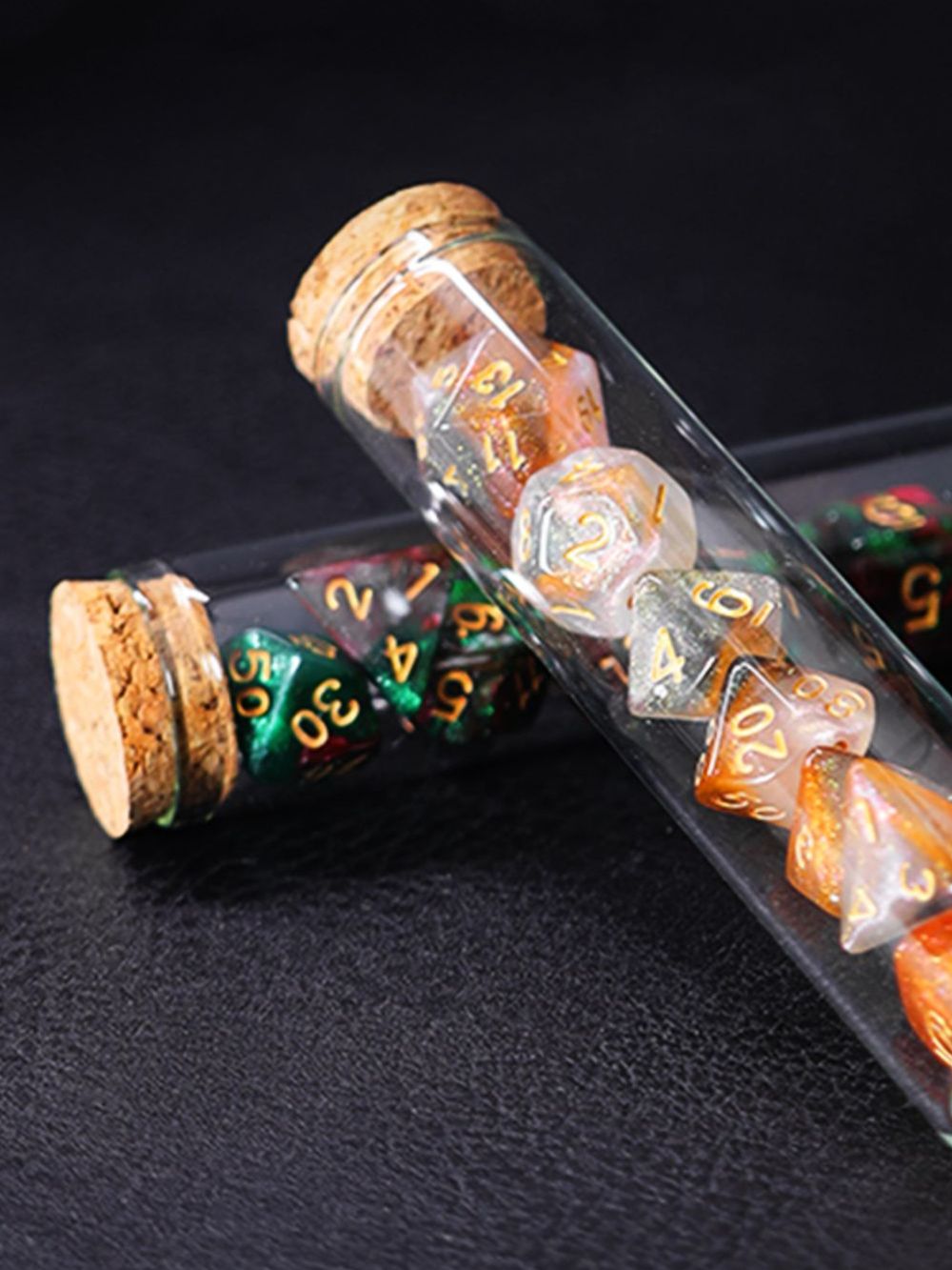 Dungeons & Dragons 7pc Game Dice Vial Set - Various Styles