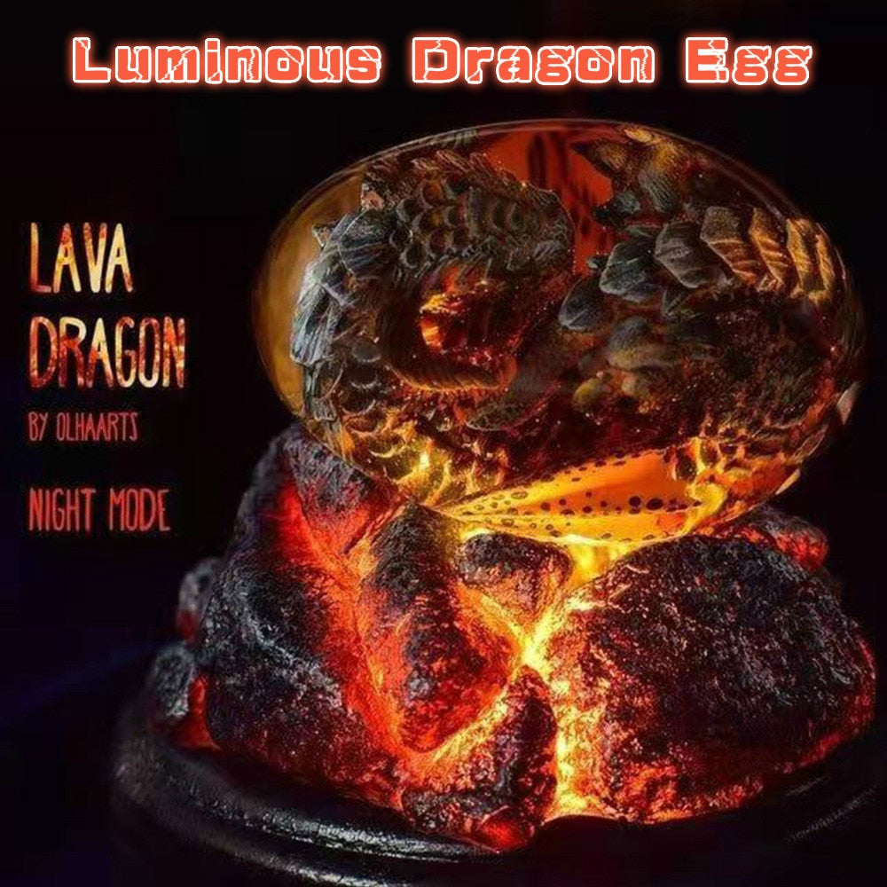 Dinosaur / Dragon Resin Egg Model - Various Designs