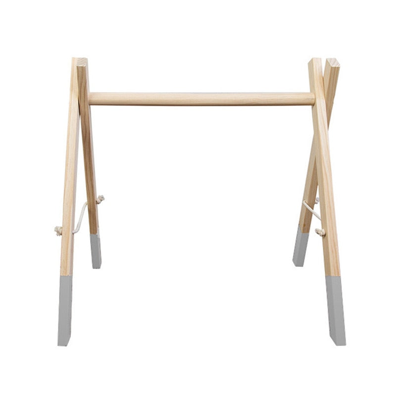 Wooden Baby Sensory Play Gym - Frame and/or Choice of Hanging Toys