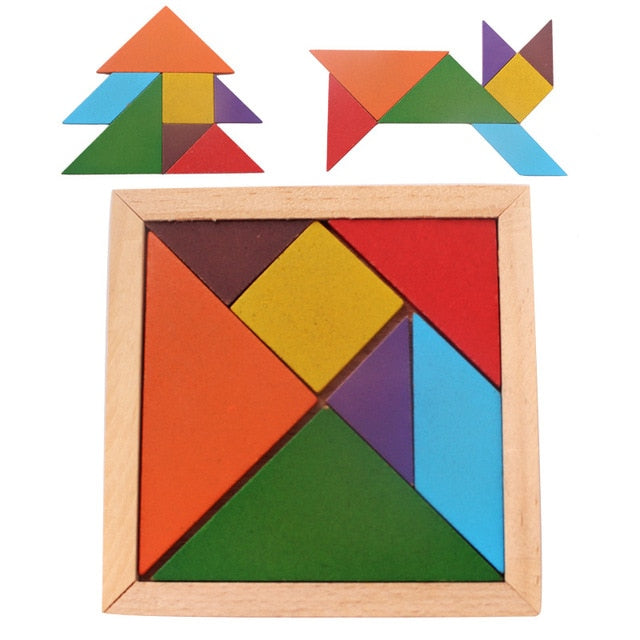 Children's Wooden Puzzle Game - Various Animals & Designs