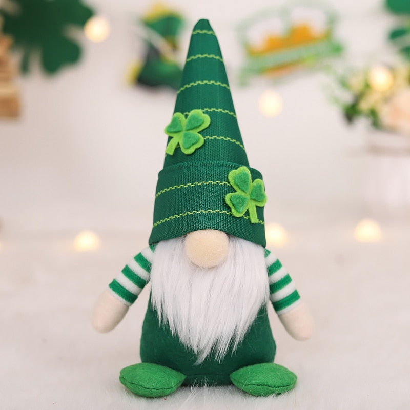 St Patrick's Day Irish Plush Gnome - Various Designs