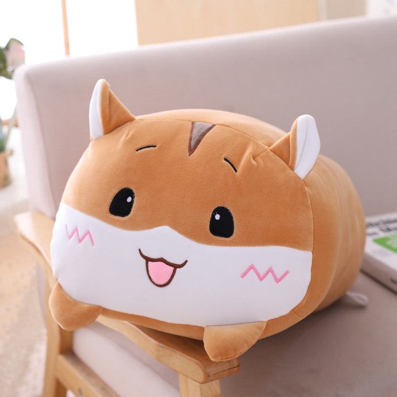 Soft Animal Cartoon Pillow - Various Designs & Sizes