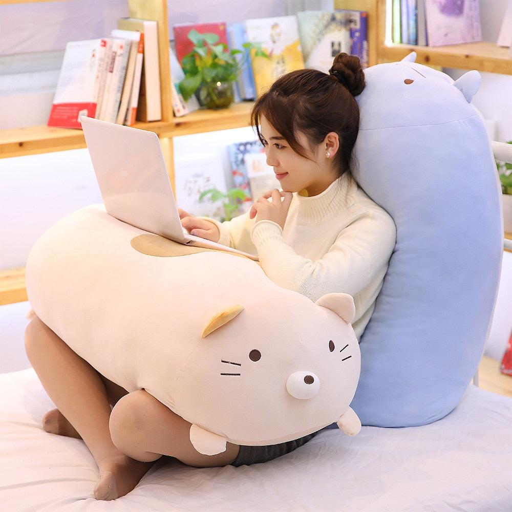 GIANT Japanese Plush Animal Pillow - Various Designs