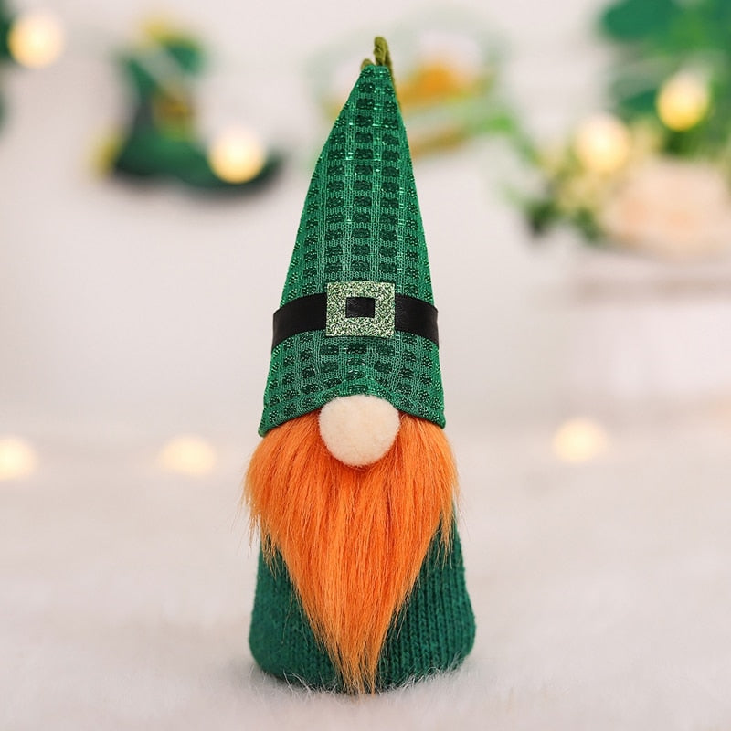 St Patrick's Day Irish Plush Gnome - Various Designs