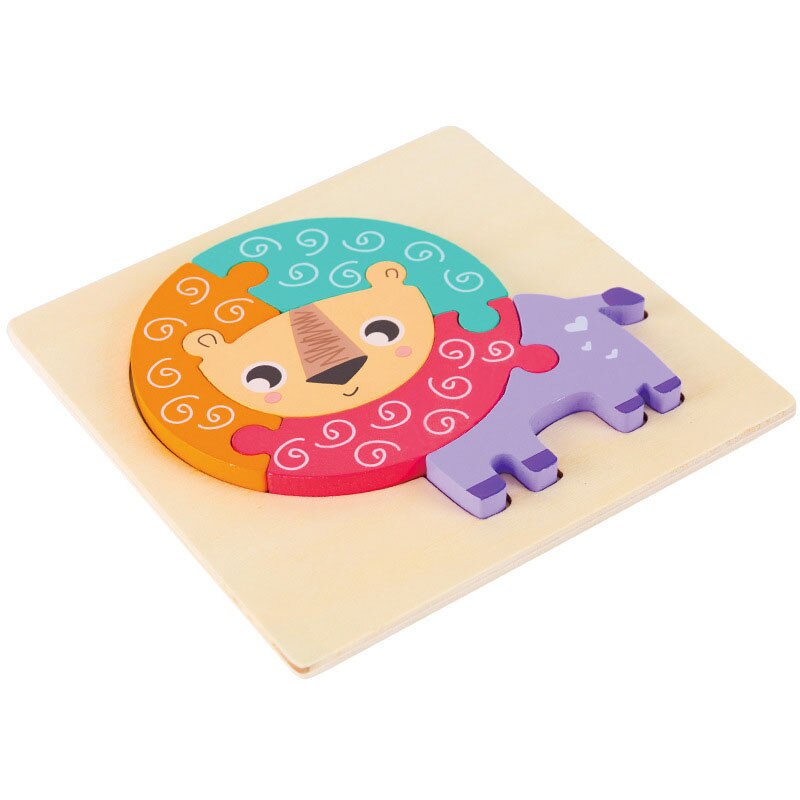 Children's Wooden Puzzle Game - Various Animals & Designs