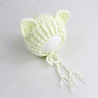 Handmade Newborn baby Toddler Hat & Toy Gift Set