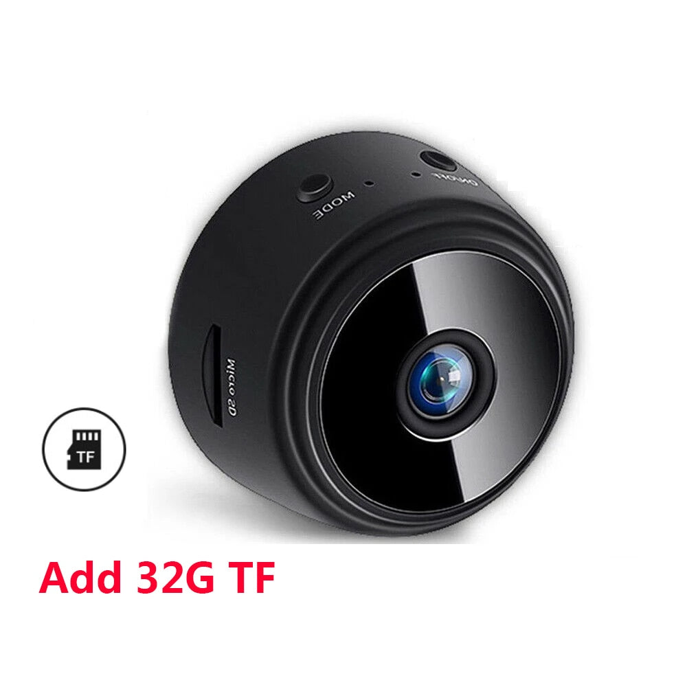 1080P HD Mini Camera - Night Vision Security