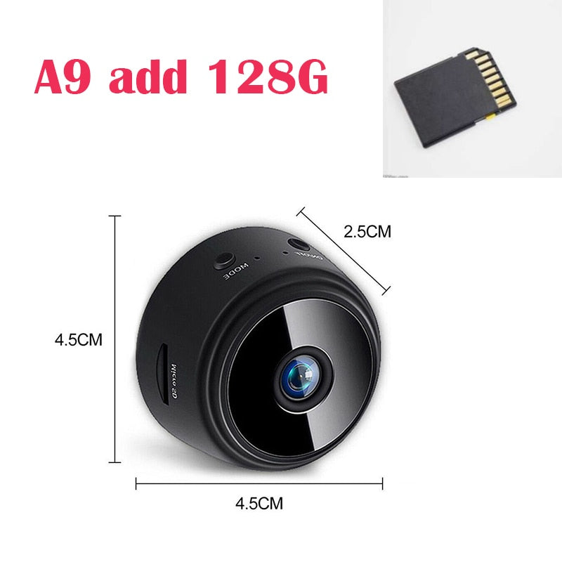 1080P HD Mini Camera - Night Vision Security