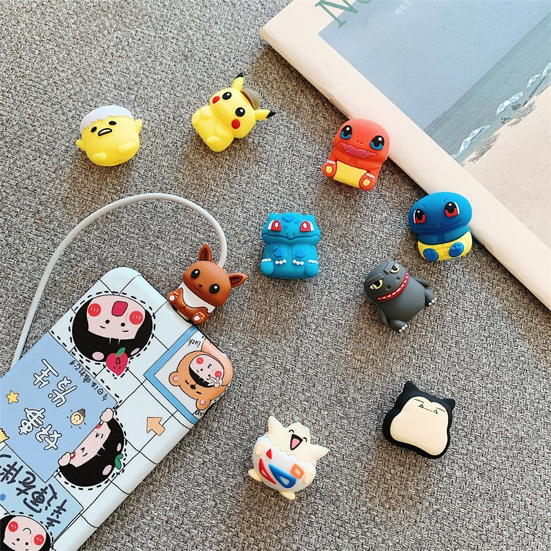 Pokemon Data Cable Protectors - Various Characters