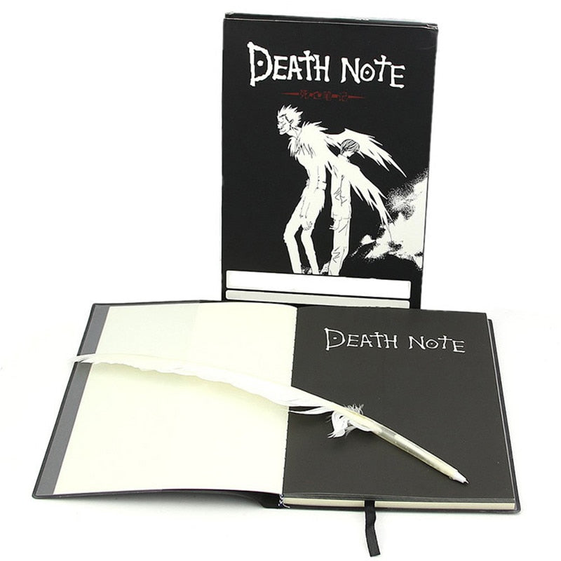 Anime Death Note Leather Notebook - Choice of Accessories