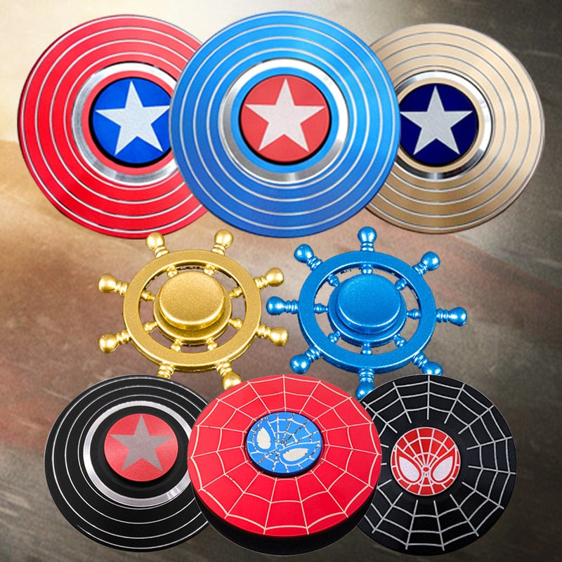 Metal Marvel Fidget Spinner - Various Styles