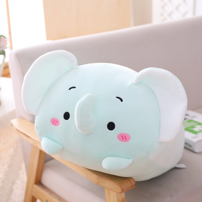 Soft Animal Cartoon Pillow - Various Designs & Sizes