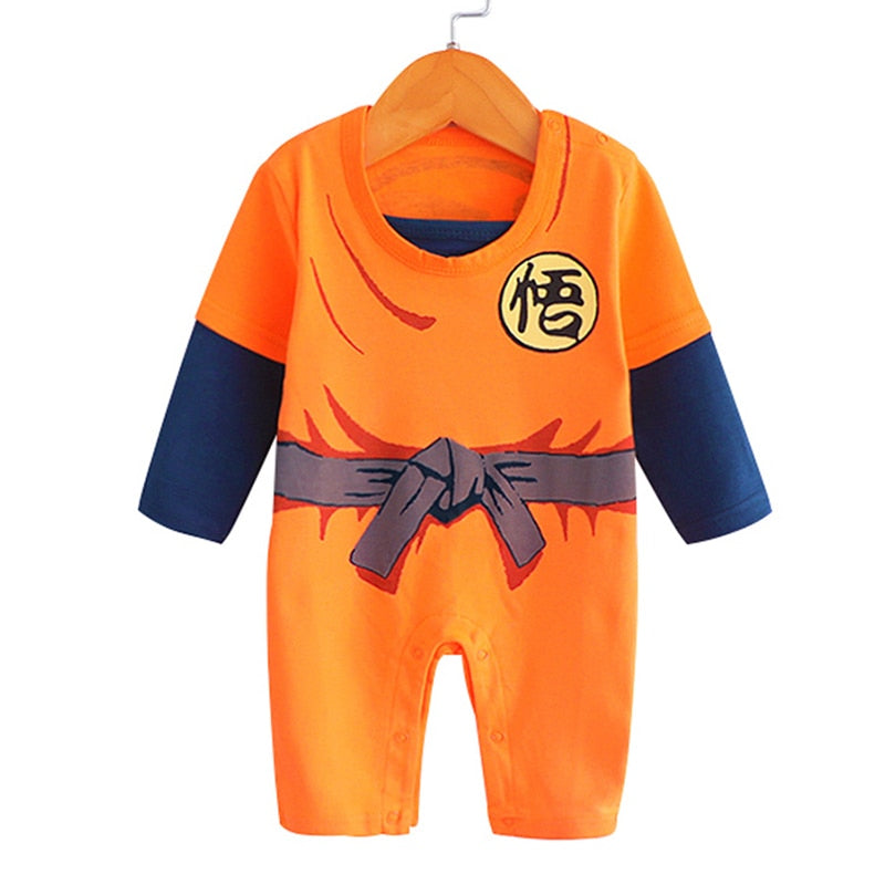 Newborn Toddler Baby grow Romper Suit - Dragonball Z Anime Goku