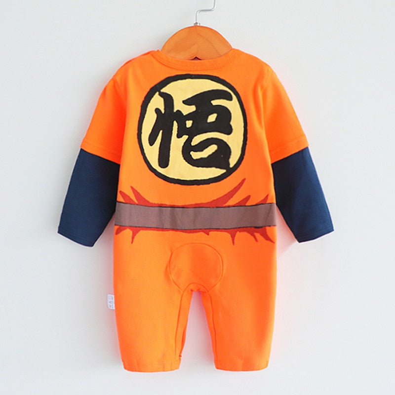 Newborn Toddler Baby grow Romper Suit - Dragonball Z Anime Goku