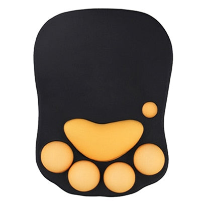 3D Paw Print Mouse Mat Pad - Various Colours