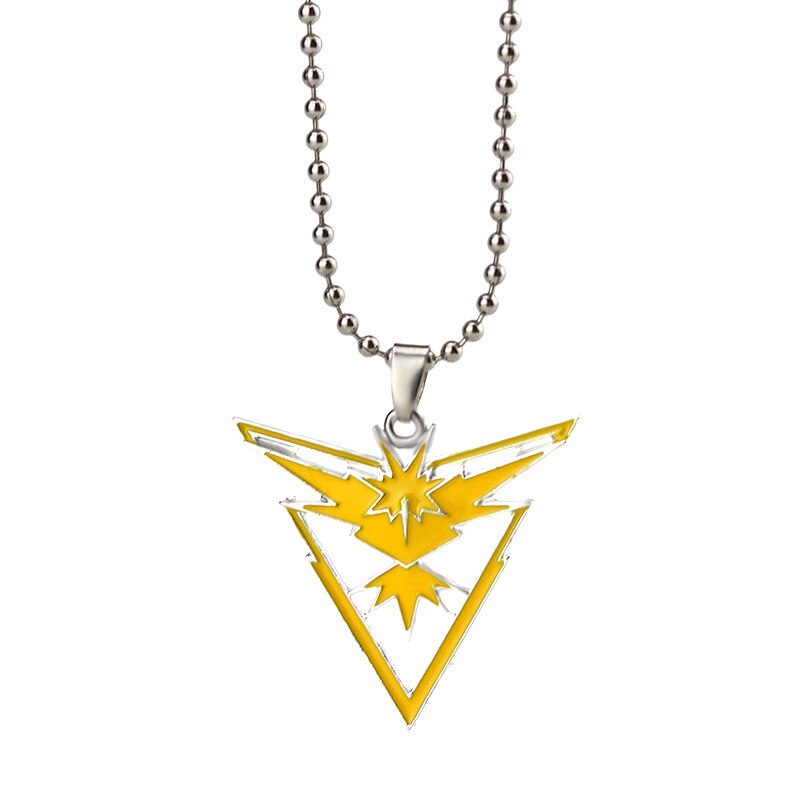 Pokemon Go Team Metal Necklace - Valor Mystic or Instinct