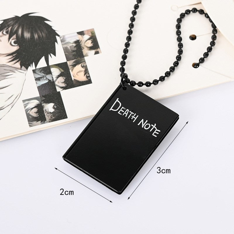 Anime Death Note Leather Notebook - Choice of Accessories