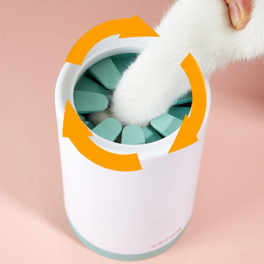 Dog/Cat Pet Paw Cleaner - S/M/L - Variety of Colours