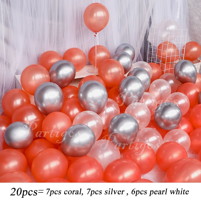 Confetti Latex Party Balloons - 10in Pack of 20 - All Occasions