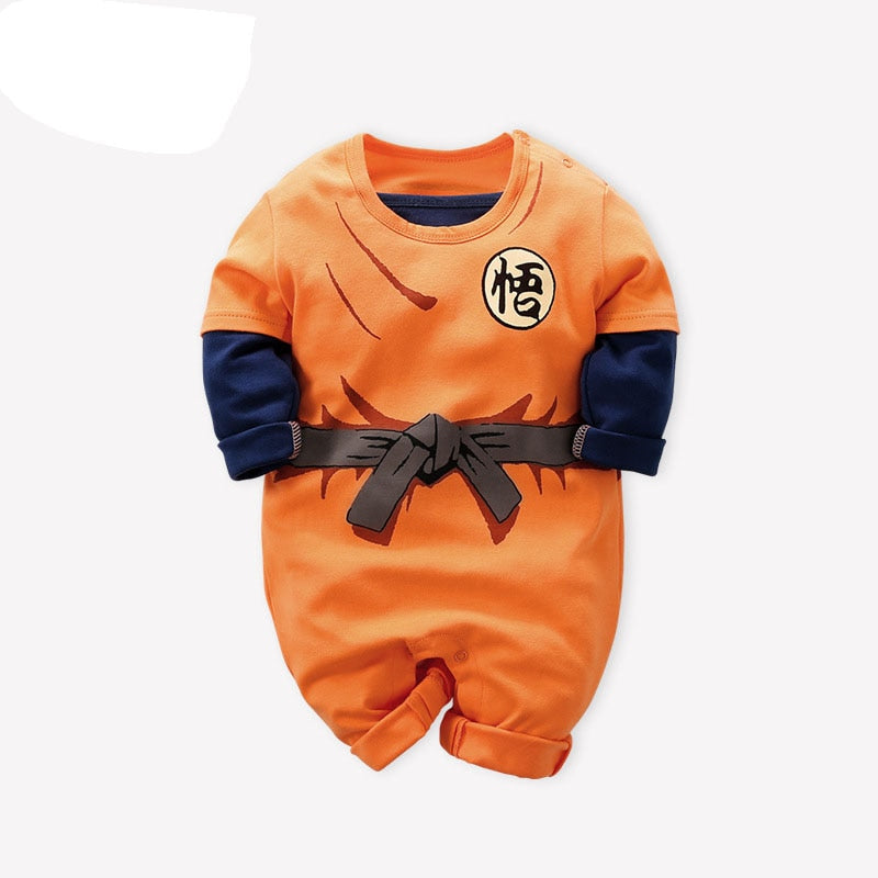 Newborn Toddler Baby grow Romper Suit - Dragonball Z Anime Goku