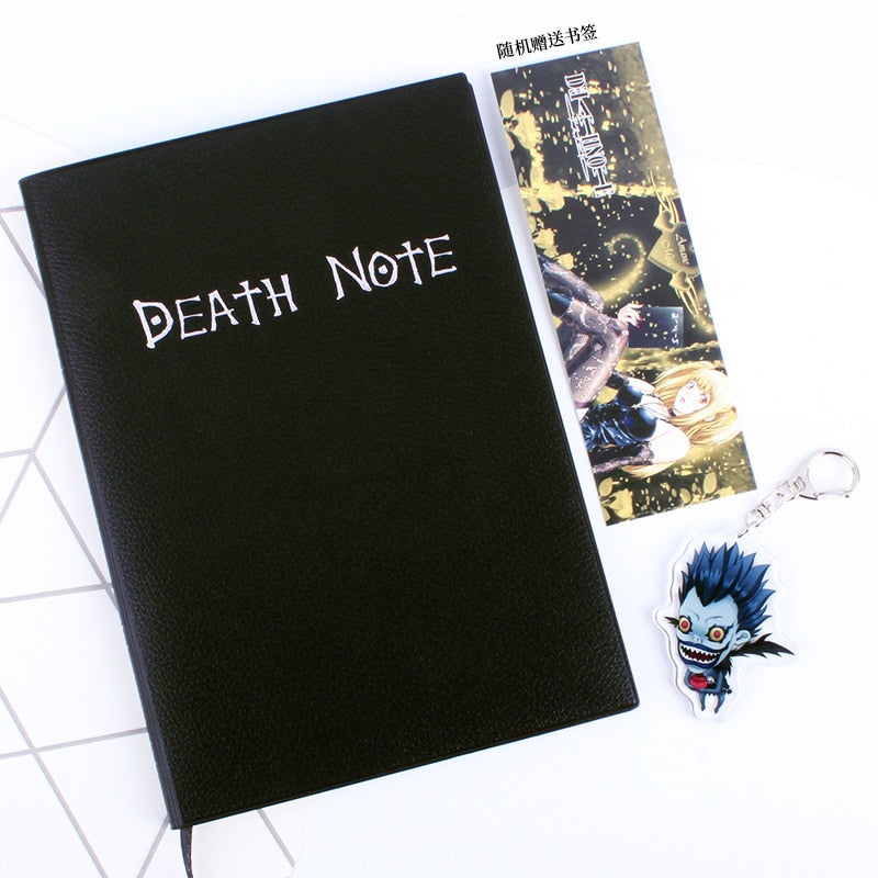 Anime Death Note Leather Notebook - Choice of Accessories