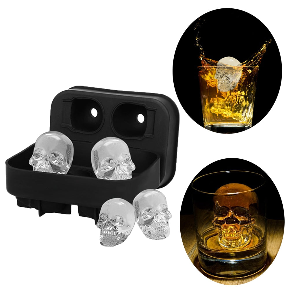 Skull Silicone Ice Mould