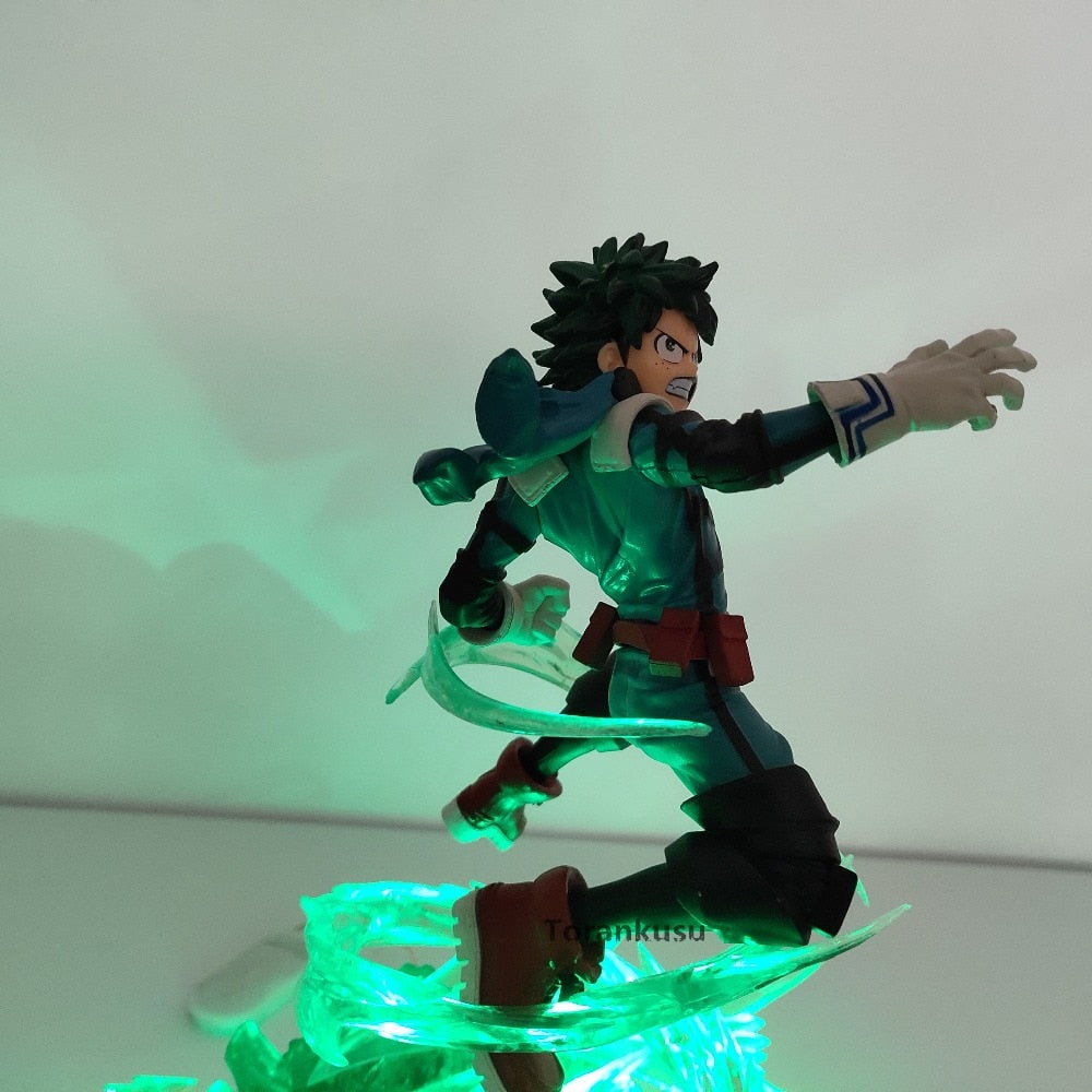 My Hero Academia Bakugou Katsuki VS Midoriya Izuku LED Battle Scene Anime Figure