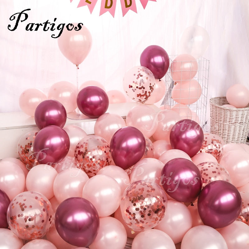 Confetti Latex Party Balloons - 10in Pack of 20 - All Occasions