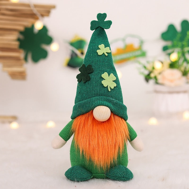 St Patrick's Day Irish Plush Gnome - Various Designs