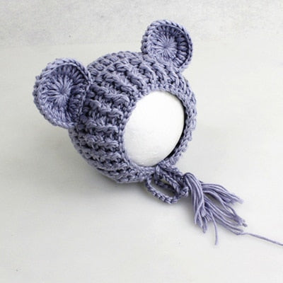 Handmade Newborn baby Toddler Hat & Toy Gift Set