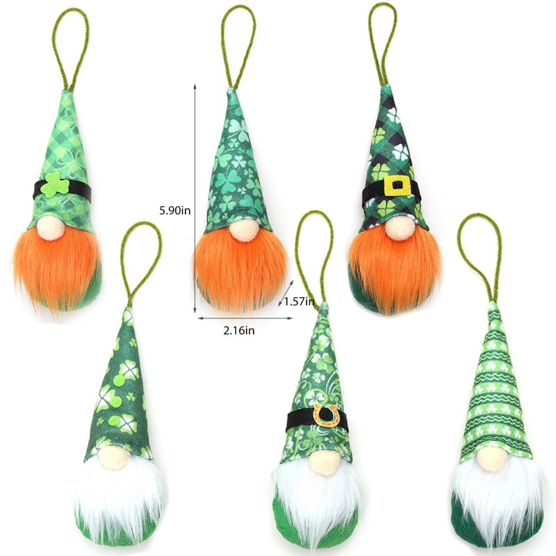 St Patrick's Day Irish Plush Gnome - Various Designs