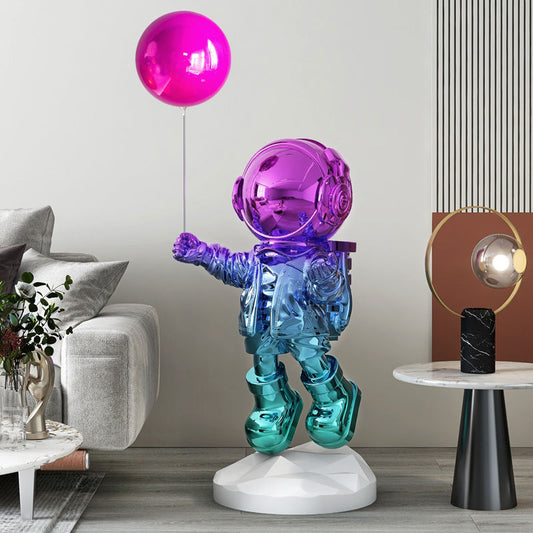 110cm Large Size Statue Astronaut - Modern Art - Various Finishes