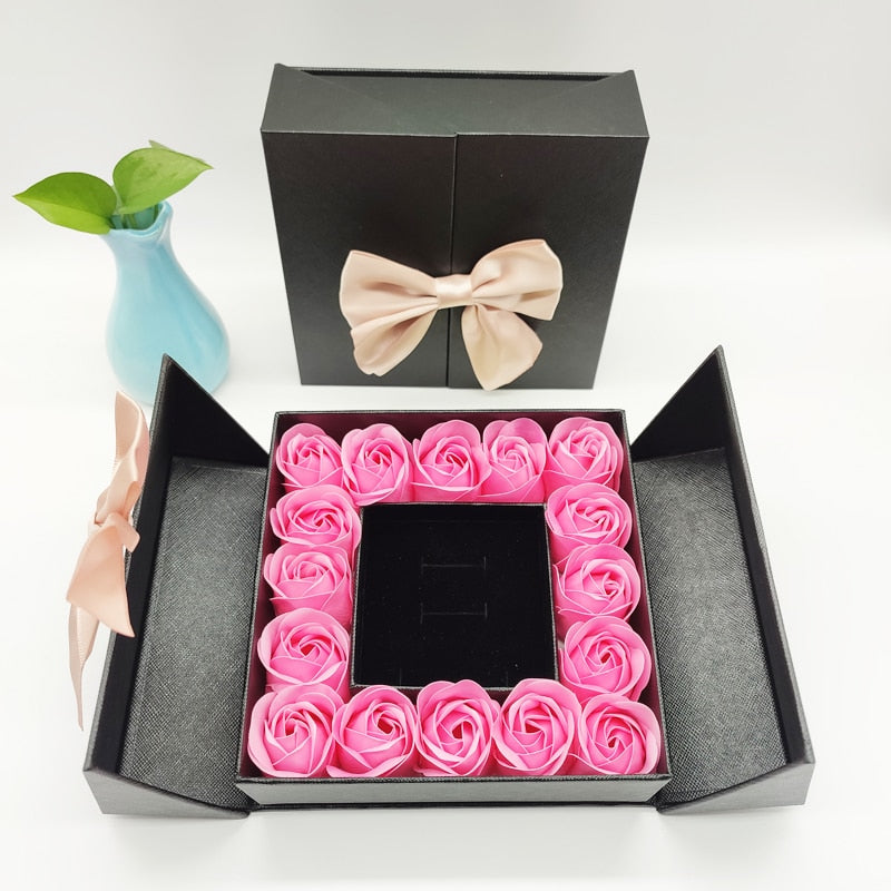 Artificial Rose Opening Gift Box